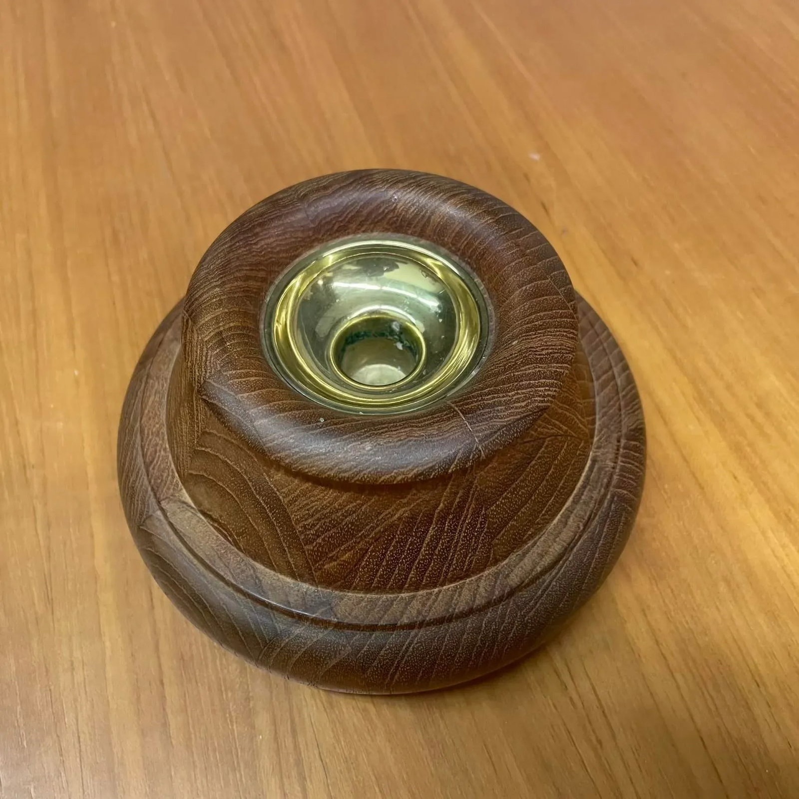 Jens Quistgaard for Dansk Staved Teak Candleholders - A Pair - 5