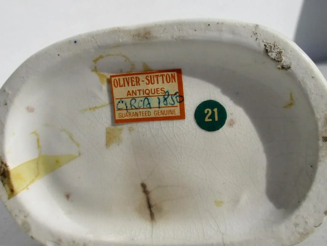 Antique Staffordshire Pastelle Burner Circa 1850s - 6