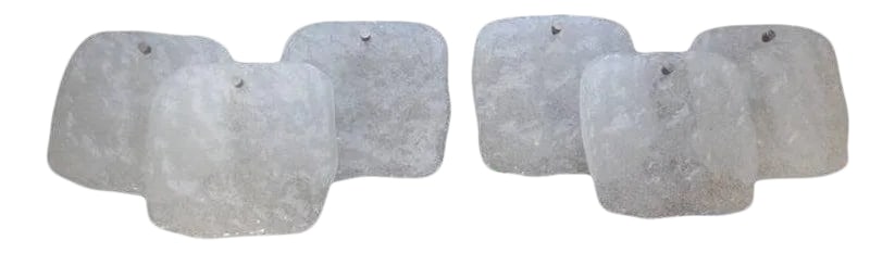 Mid-Century Modern Kalmar Ice Block Sconces-Pair (1 of 8)