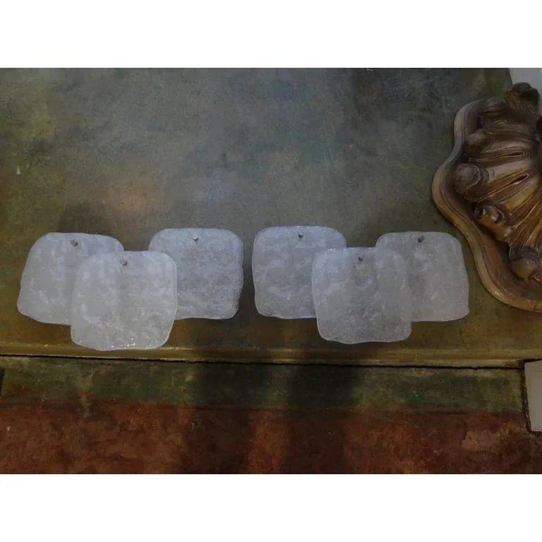 Mid-Century Modern Kalmar Ice Block Sconces-Pair - 2