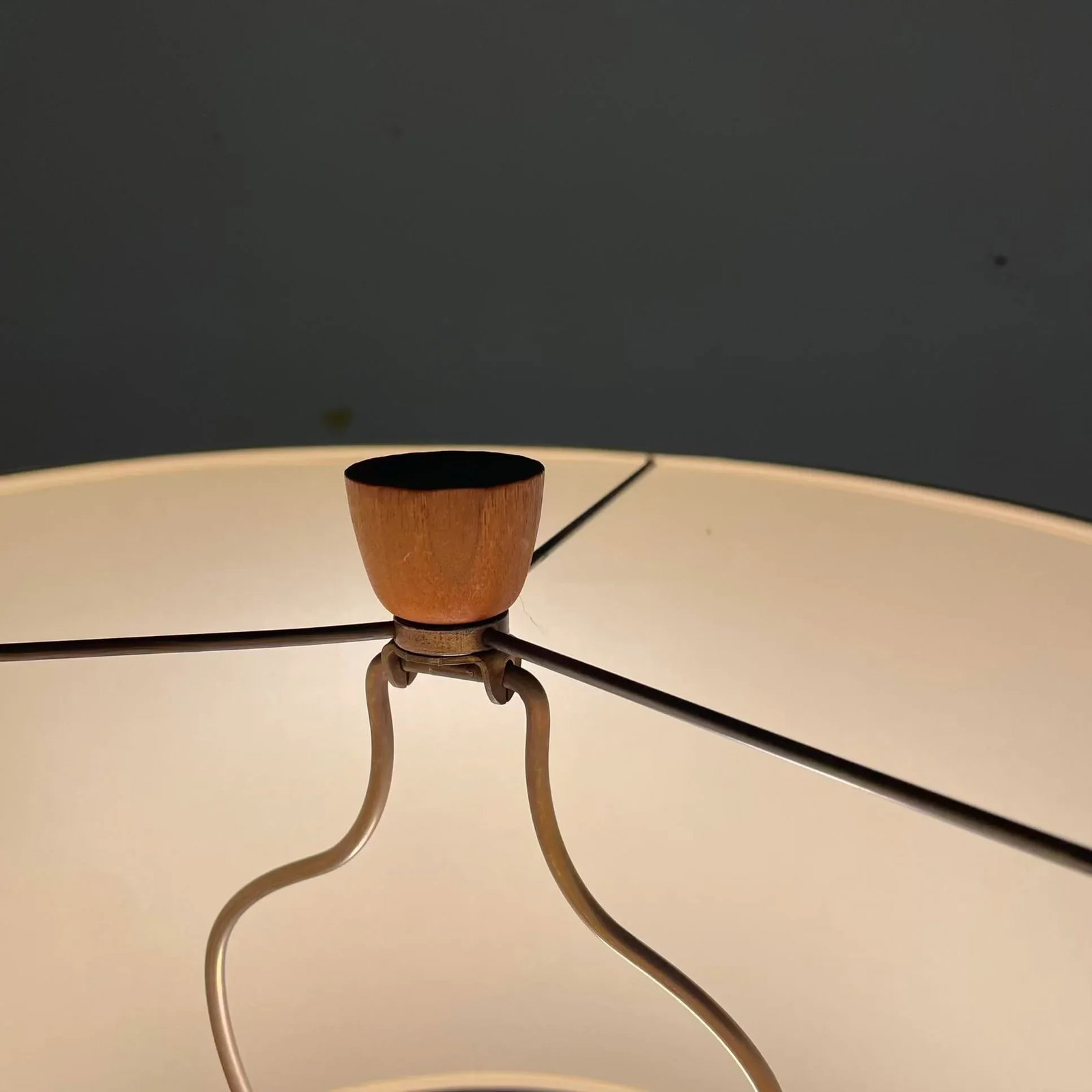 Signed Martz for Marshall Studios Table Lamp With Agate Accent - 5