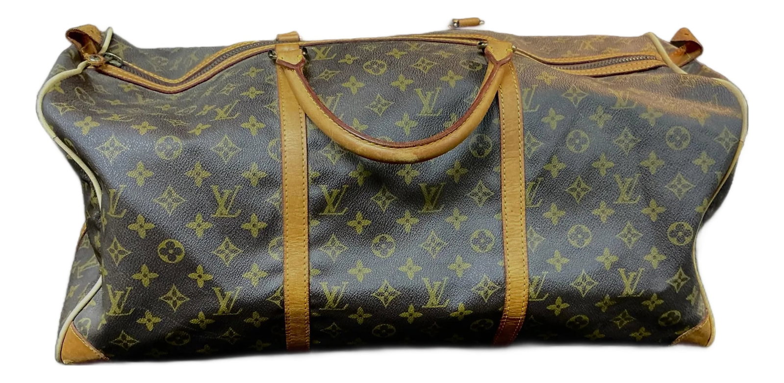 Vintage Louis Vuitton Monogram Keepall 20 Inch Duffle Bag (1 of 8)