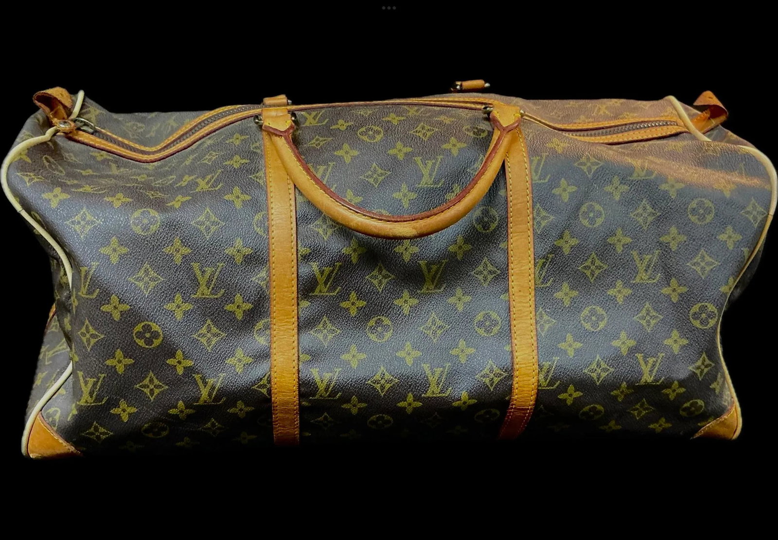Vintage Louis Vuitton Monogram Keepall 20 Inch Duffle Bag - 8