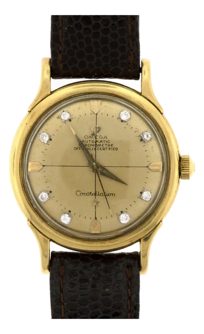 14k Gold and Diamond Omega Constellation Watch Vintage (1 of 6)