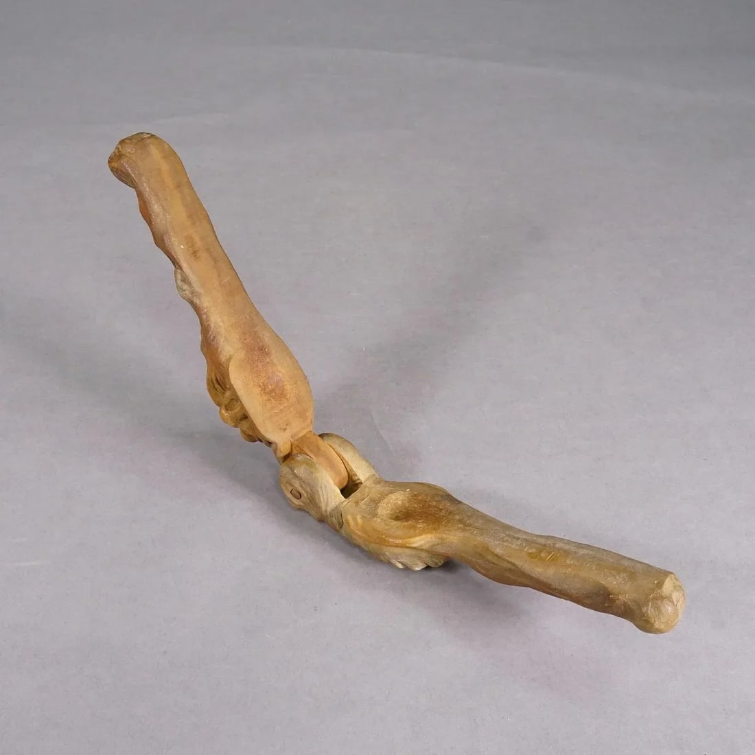 Handcarved Wooden Nutcracker, Tyrol Ca. 1950 - 2