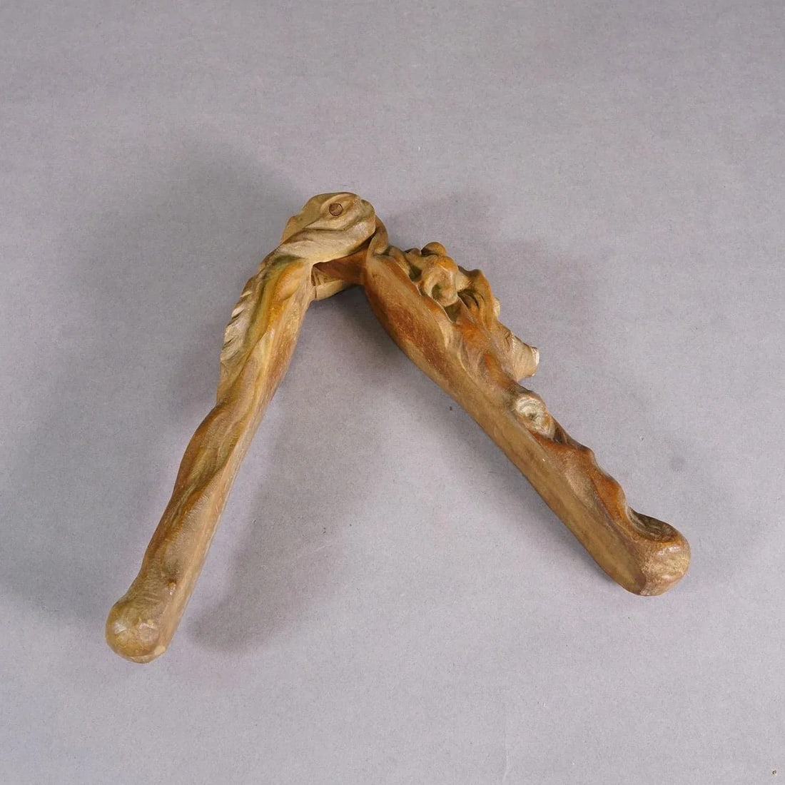 Handcarved Wooden Nutcracker, Tyrol Ca. 1950 - 4