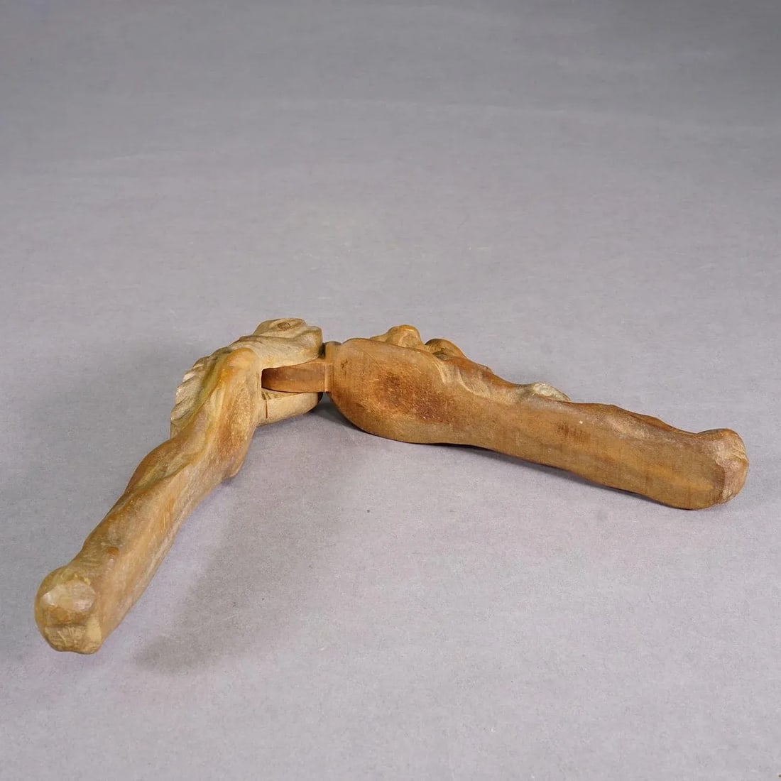 Handcarved Wooden Nutcracker, Tyrol Ca. 1950 - 5