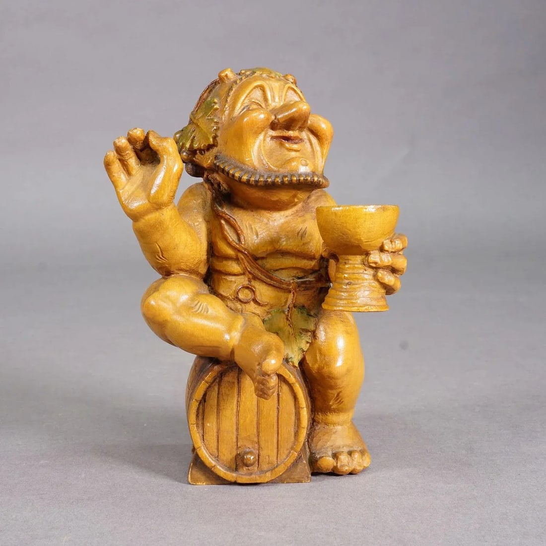 Vintage Anri the Wine Taster (Bacchus), Ca. 1950 - 4