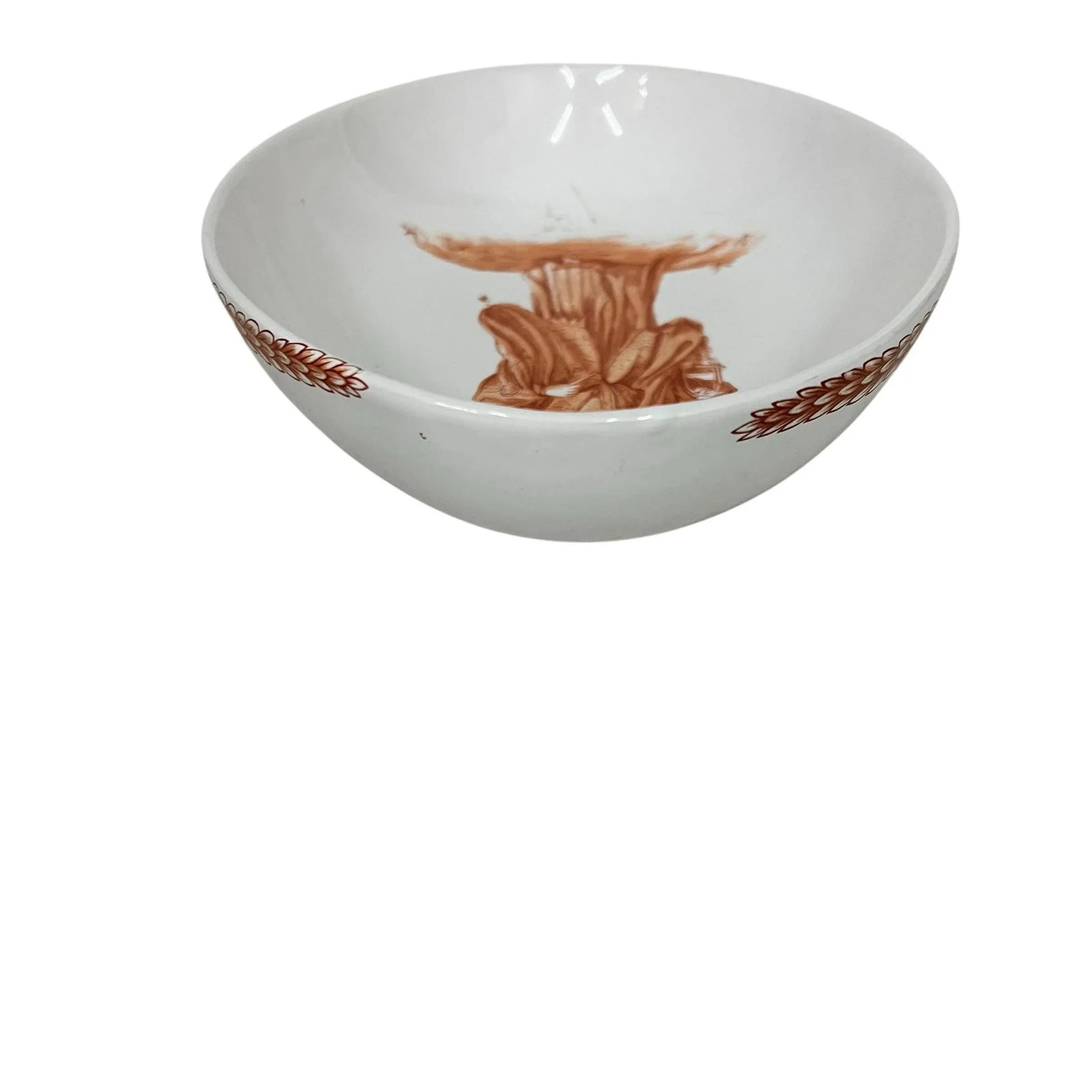 Vintage Mottahedeh Chinese Star God Lu Xing. Design Decorative Bowl - 4