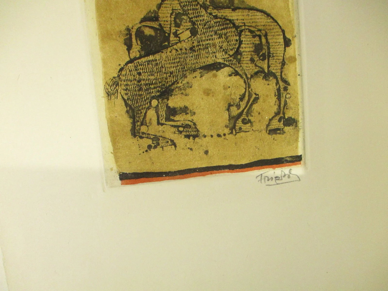 Johnny Gotthard Friedlaender Etchings --A Pair of 2 - 5
