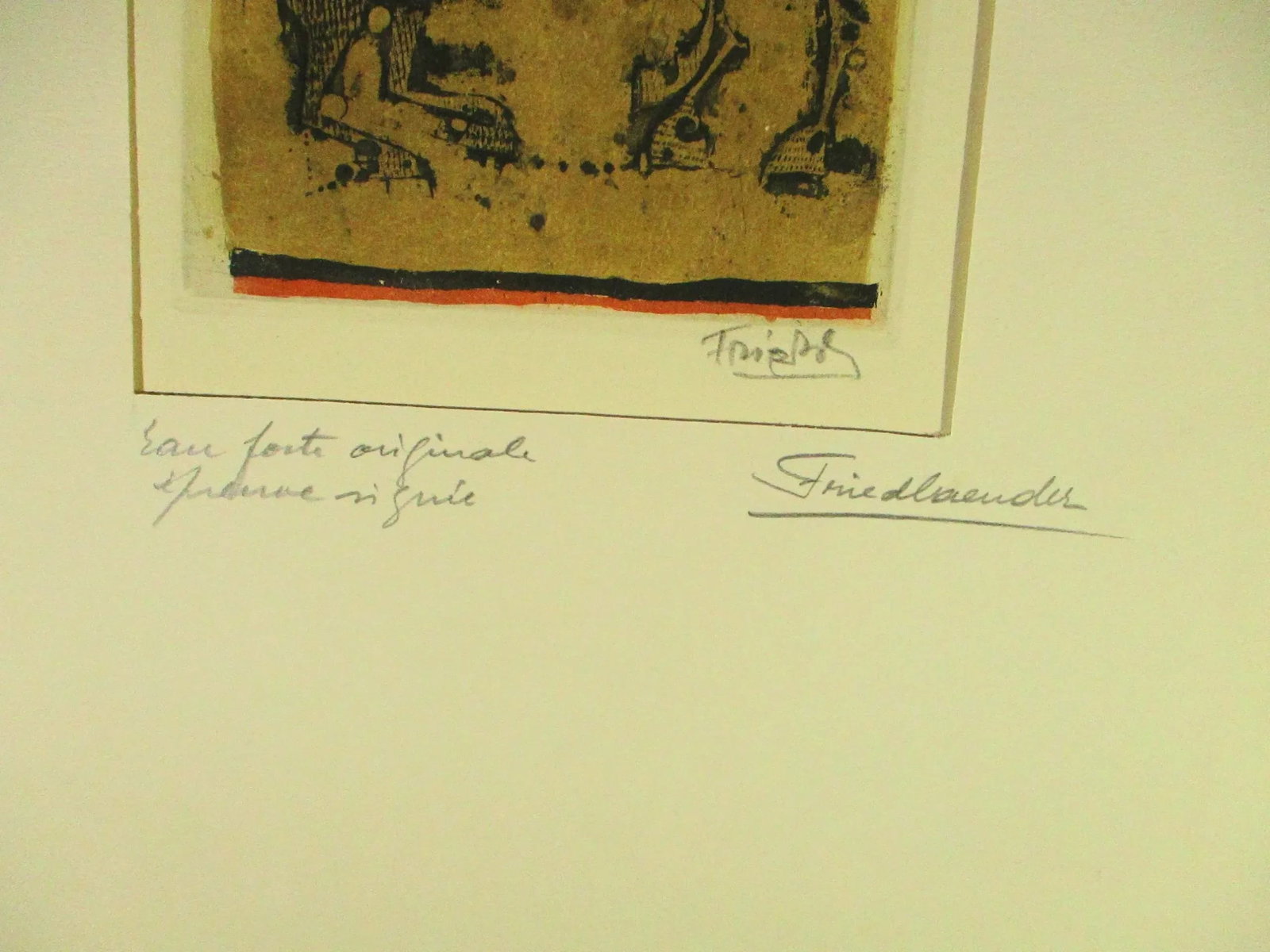 Johnny Gotthard Friedlaender Etchings --A Pair of 2 - 6