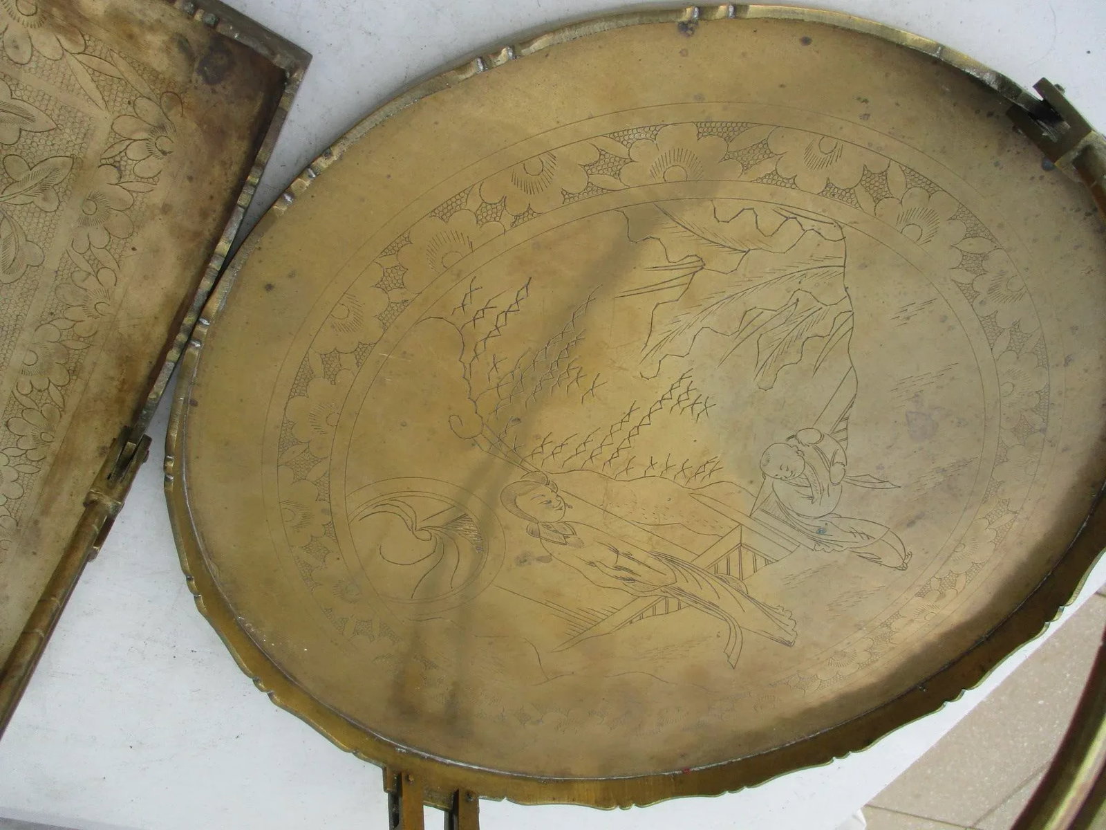 Group of Three Chinese Serving Trays Early 20th -Group of 3 - 7