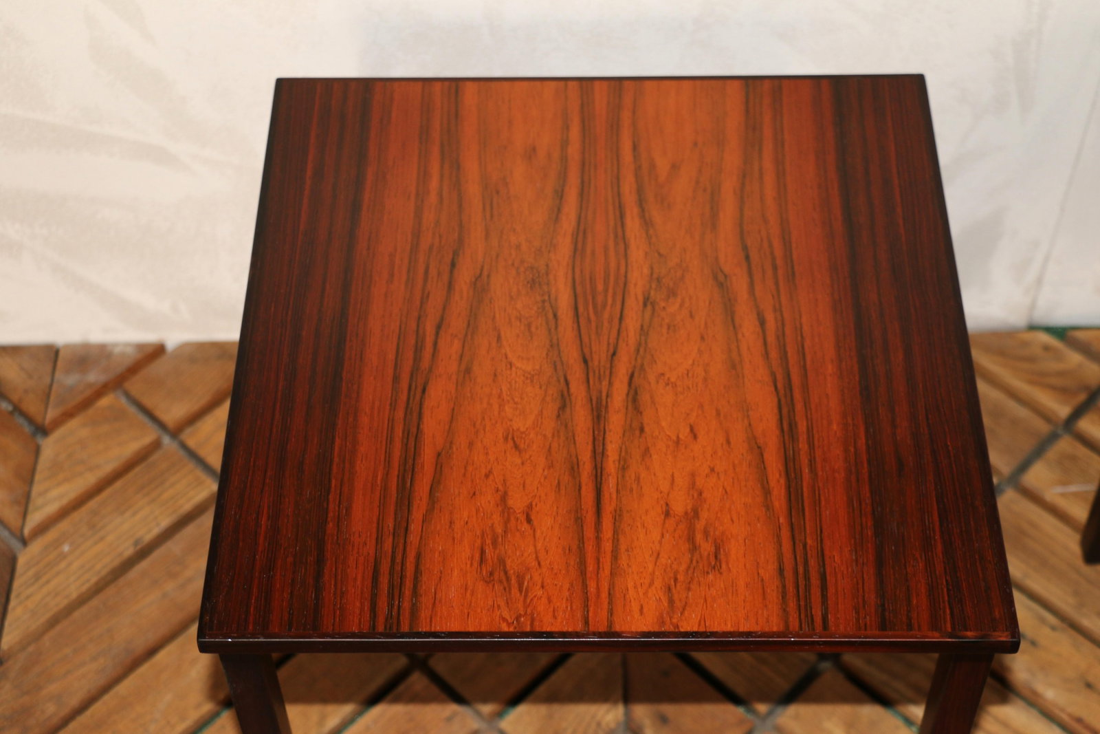 Pair of Vintage Rosewood Side Tables by Kai Kristiansen, Denmark, 1960s - 10