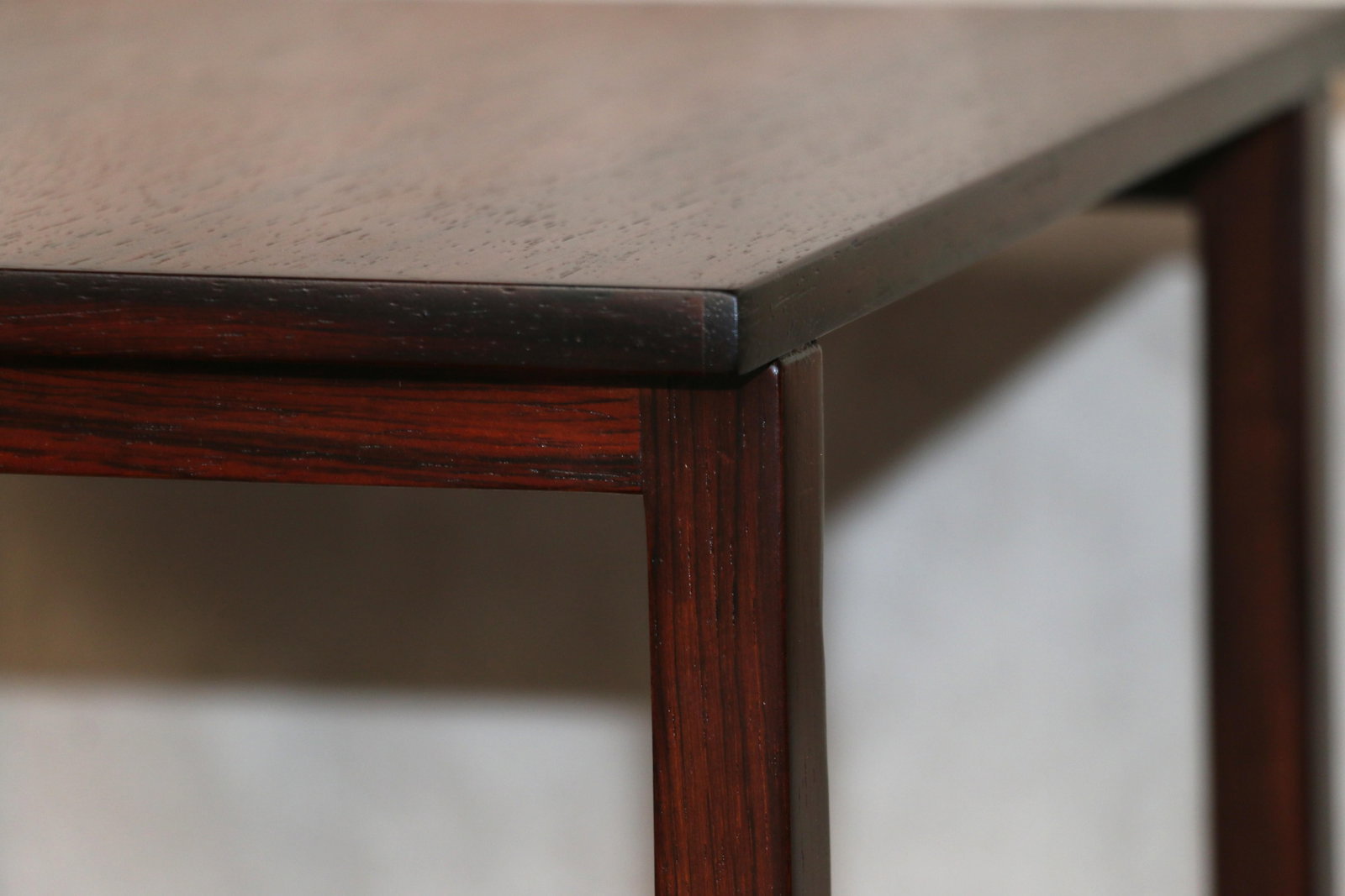 Pair of Vintage Rosewood Side Tables by Kai Kristiansen, Denmark, 1960s - 14