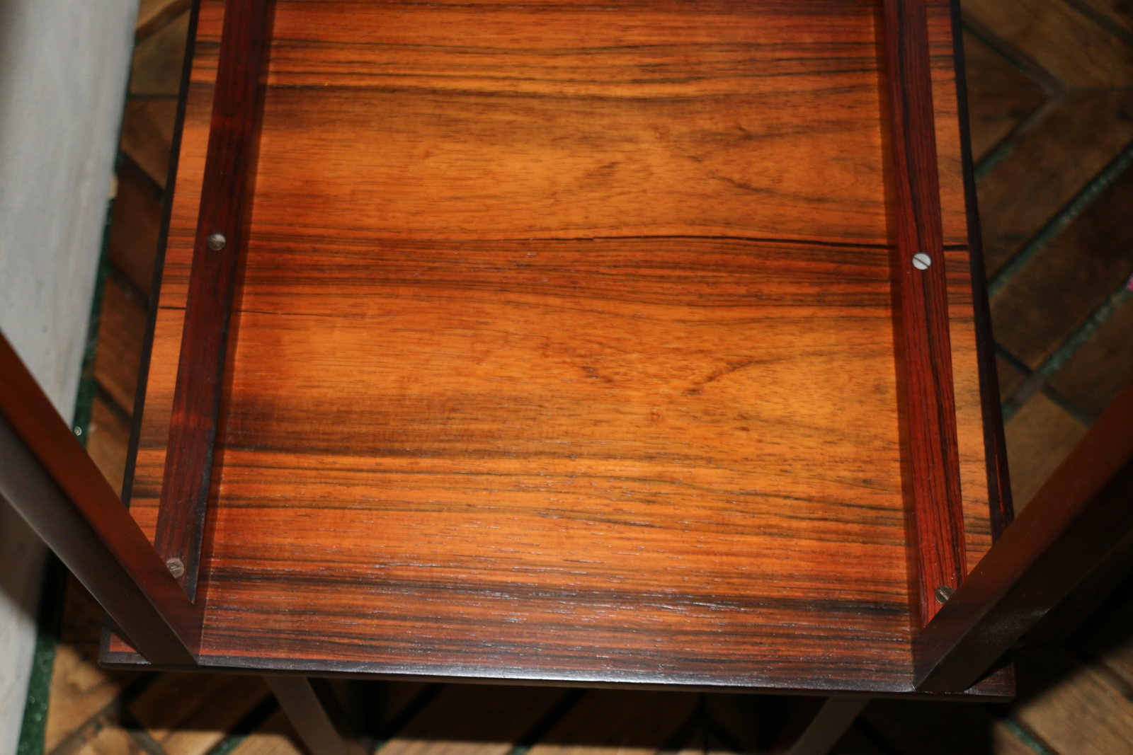 Pair of Vintage Rosewood Side Tables by Kai Kristiansen, Denmark, 1960s - 18