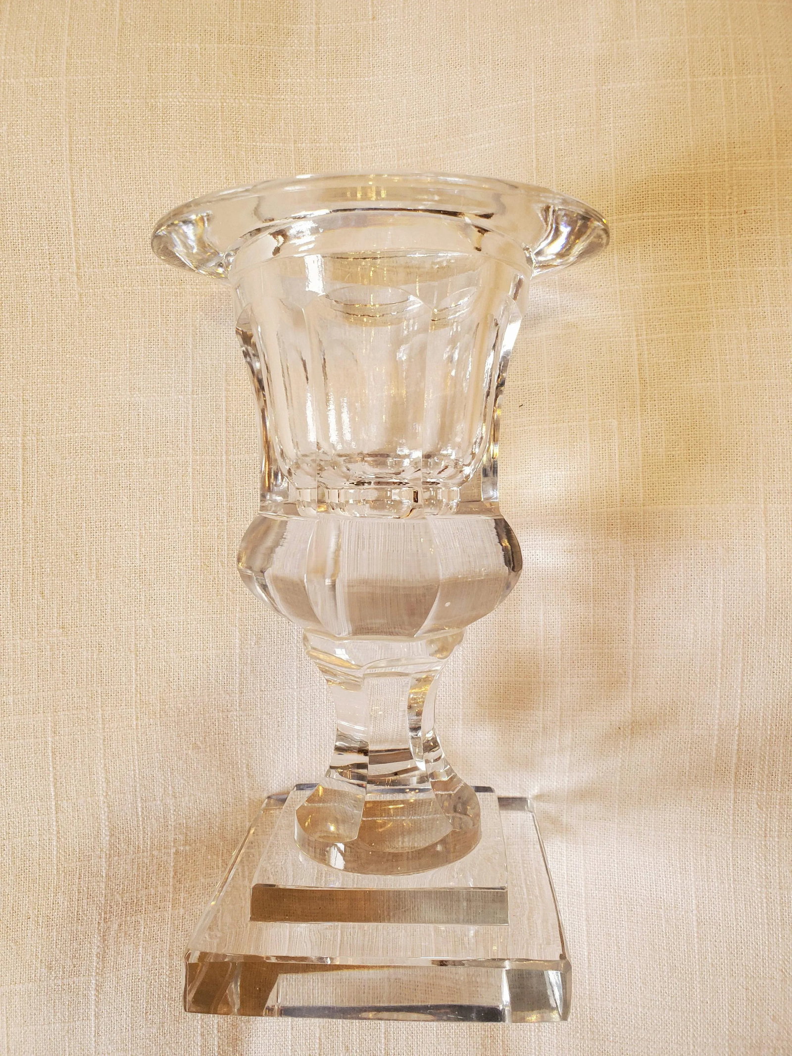 Small Crystal Urns - a Pair - 3