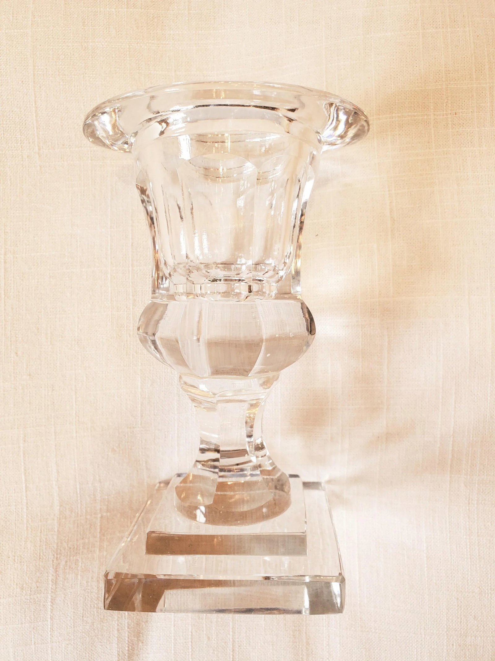Small Crystal Urns - a Pair - 4