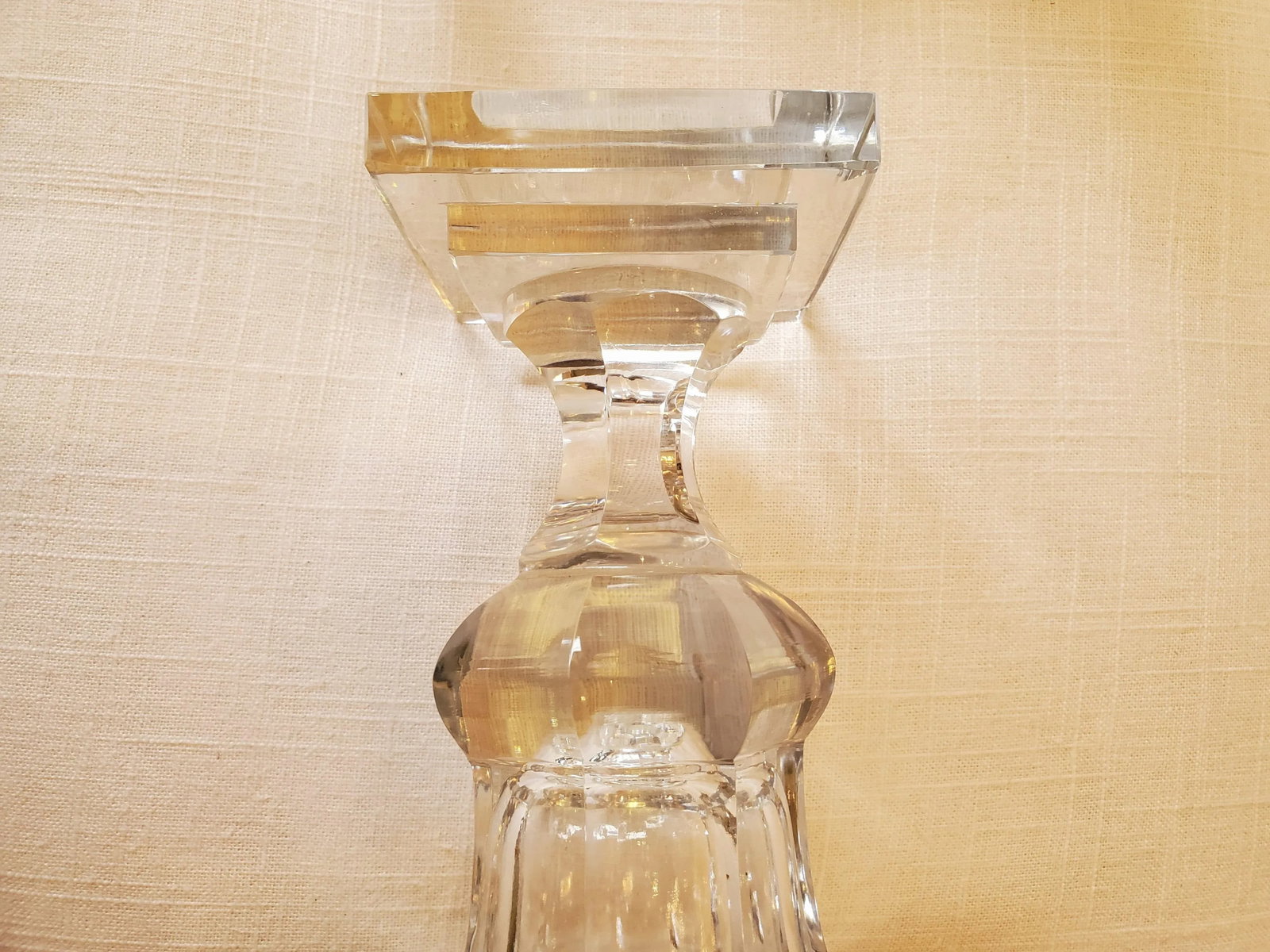 Small Crystal Urns - a Pair - 6