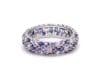 Natural 2.50 cts blue and pink sapphire ring in 14k gold - 2
