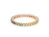 Natural 1.94 cts rainbow sapphire ring in 14k gold - 6