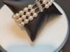 8mm Akoya Japanies Pearl Triple Strand Bracelet, Sterling Silver Clasp, 8 Inch - 16