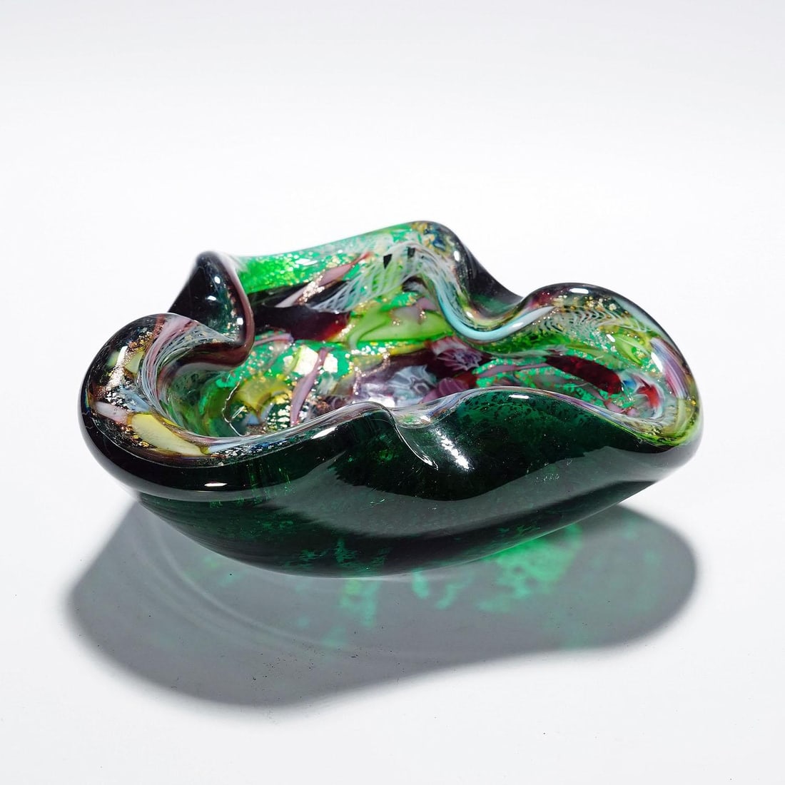 Vintage Murano Glass Bowl 'Rest of the Day' by A.Ve.M. 1950s - 2