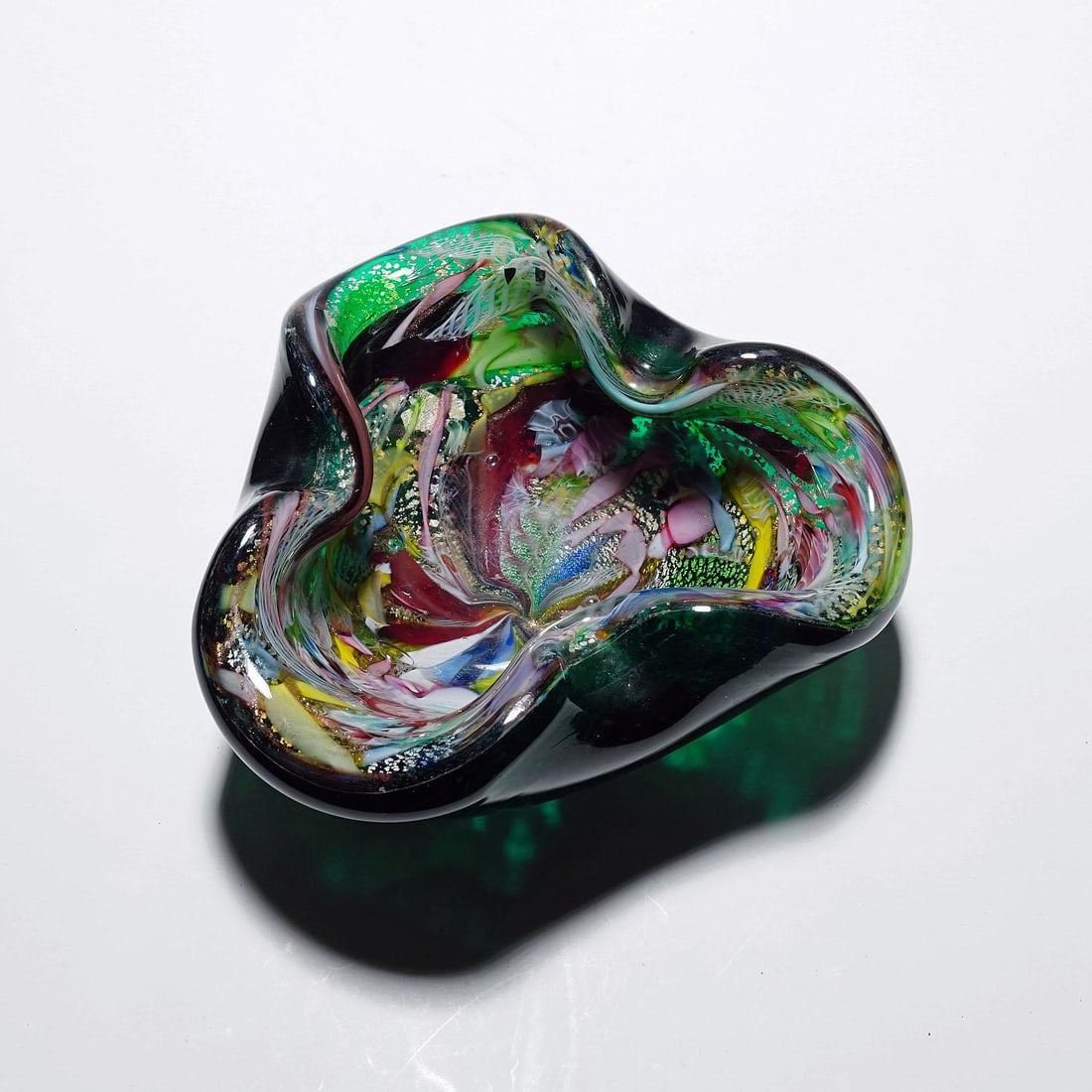 Vintage Murano Glass Bowl 'Rest of the Day' by A.Ve.M. 1950s - 3