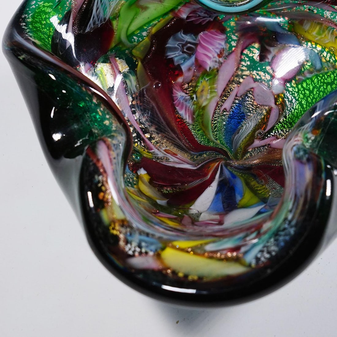 Vintage Murano Glass Bowl 'Rest of the Day' by A.Ve.M. 1950s - 6