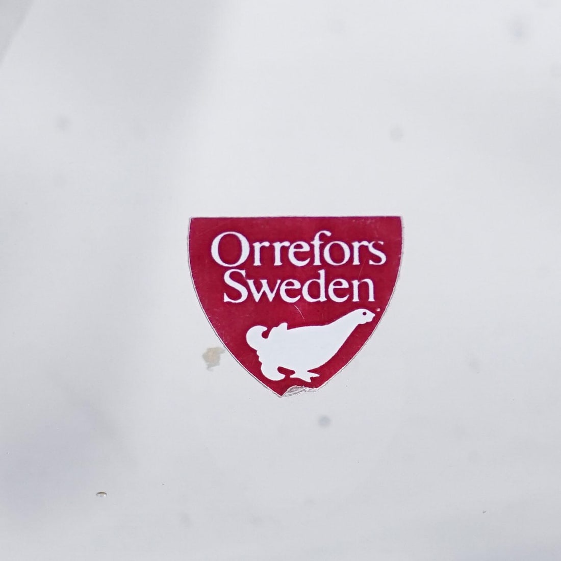 Expo Art Glass Plate by Olle Alberius for Orrefors, Sweden 1977 - 7