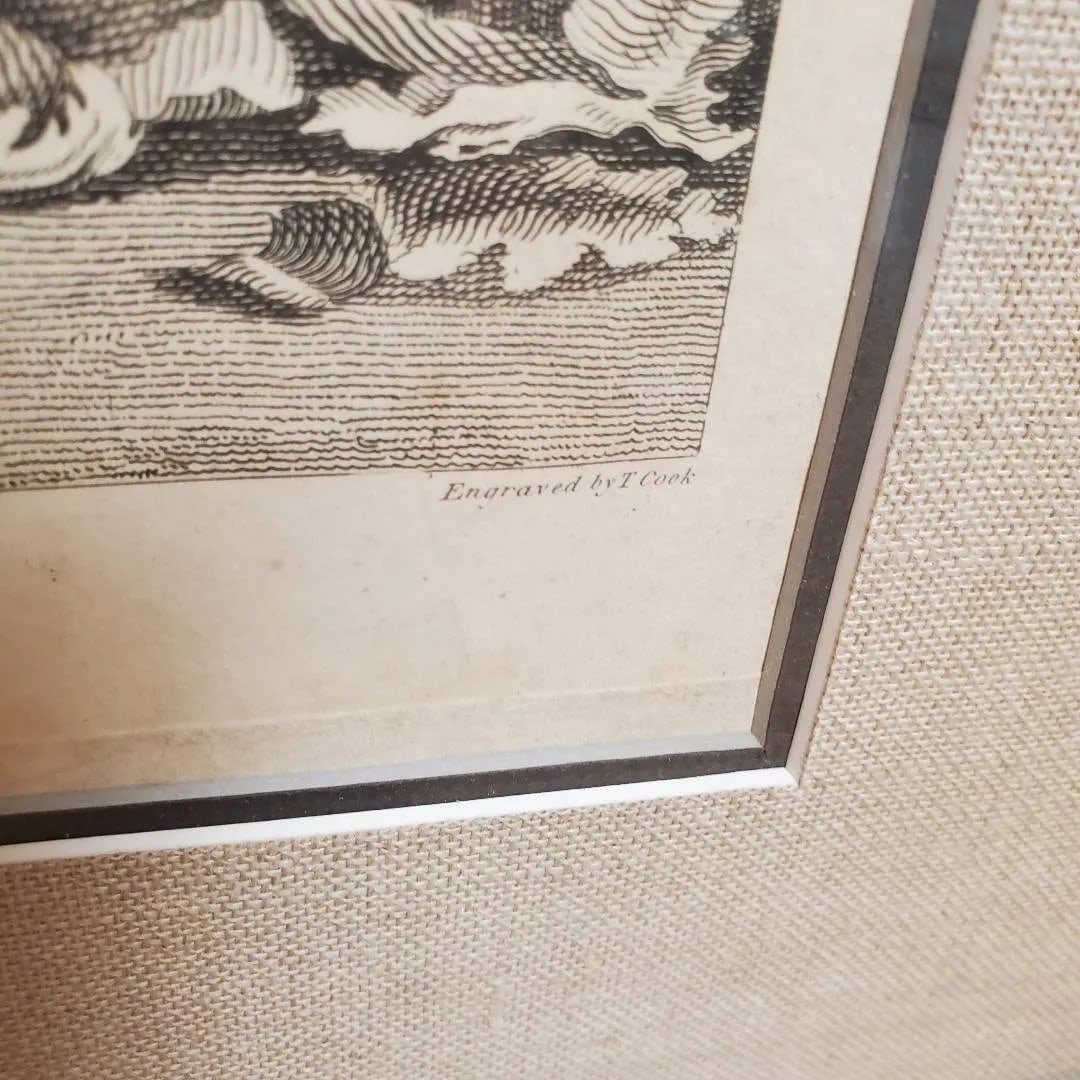 18th Century William Hogarth Four Times of Day Engravings - Set of 3 Framed Prints - 8