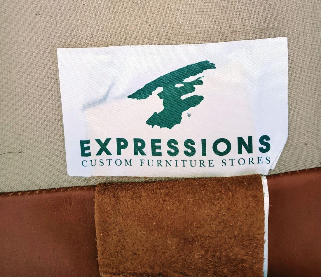 Stunning Expressions Furniture Leather Collection (Loveseat & a Pair of Swivel Chairs) - 11