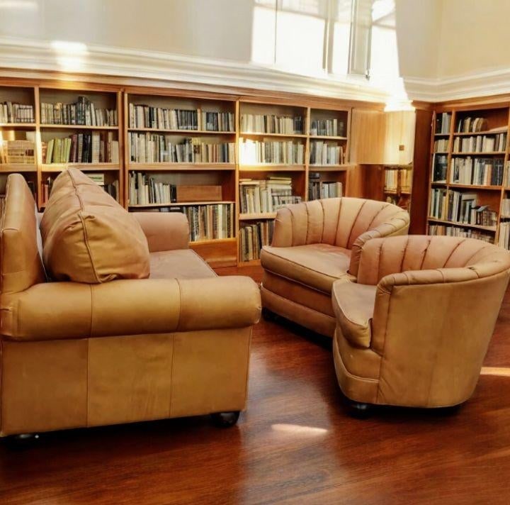 Stunning Expressions Furniture Leather Collection (Loveseat & a Pair of Swivel Chairs) - 7