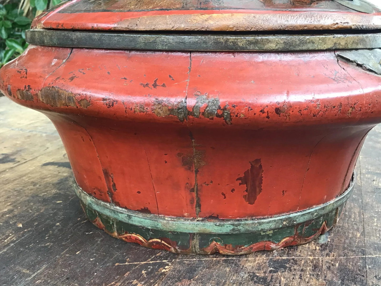 Hand-Made Chinese Red Lacquered Chinoiserie Box - 5