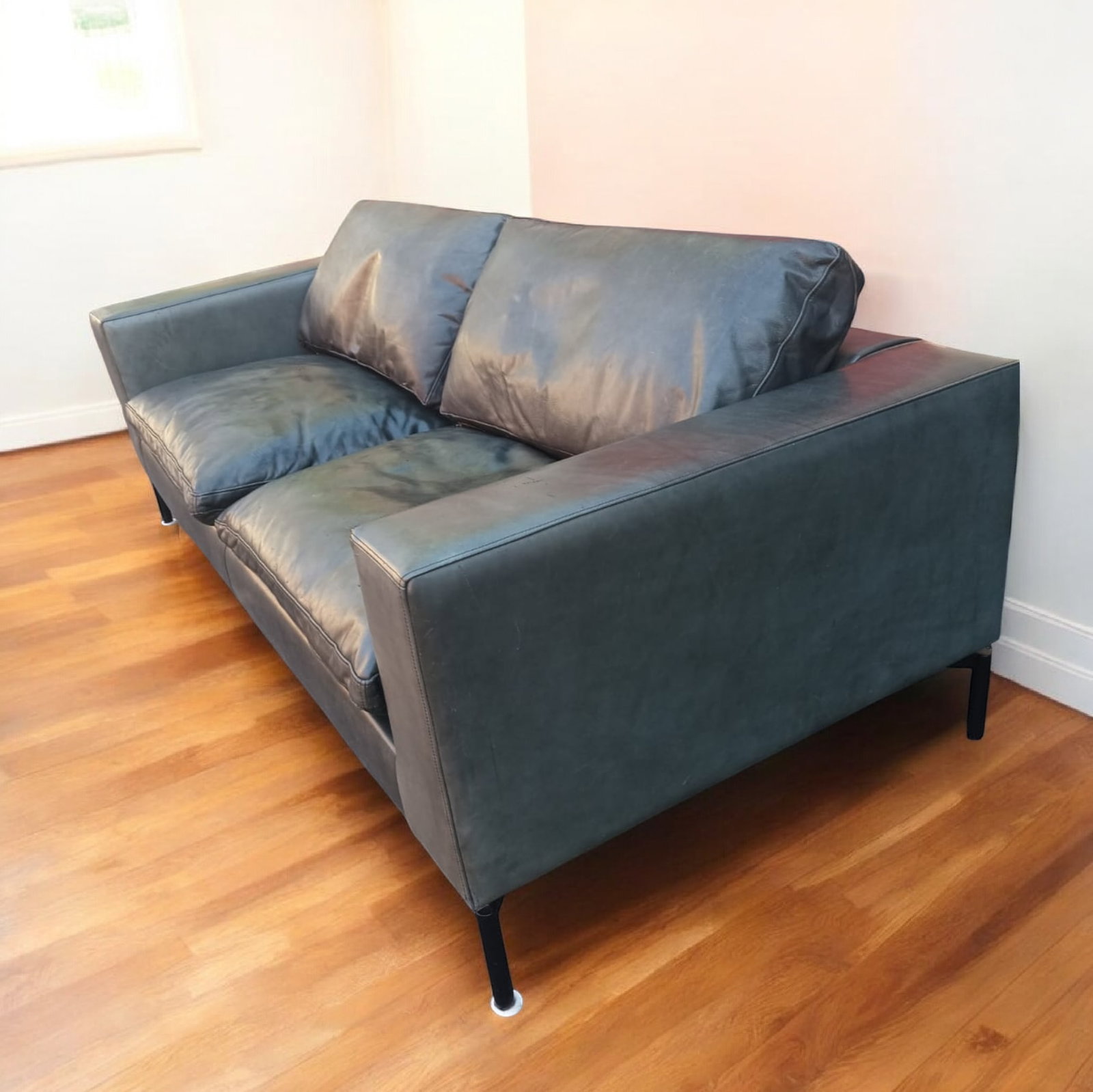 The Blu Dot New Standard 78"³ Leather Sofa - 2