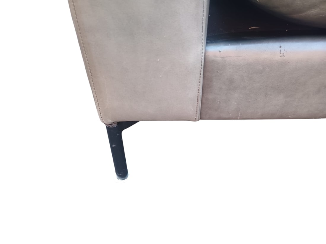The Blu Dot New Standard 78"³ Leather Sofa - 6