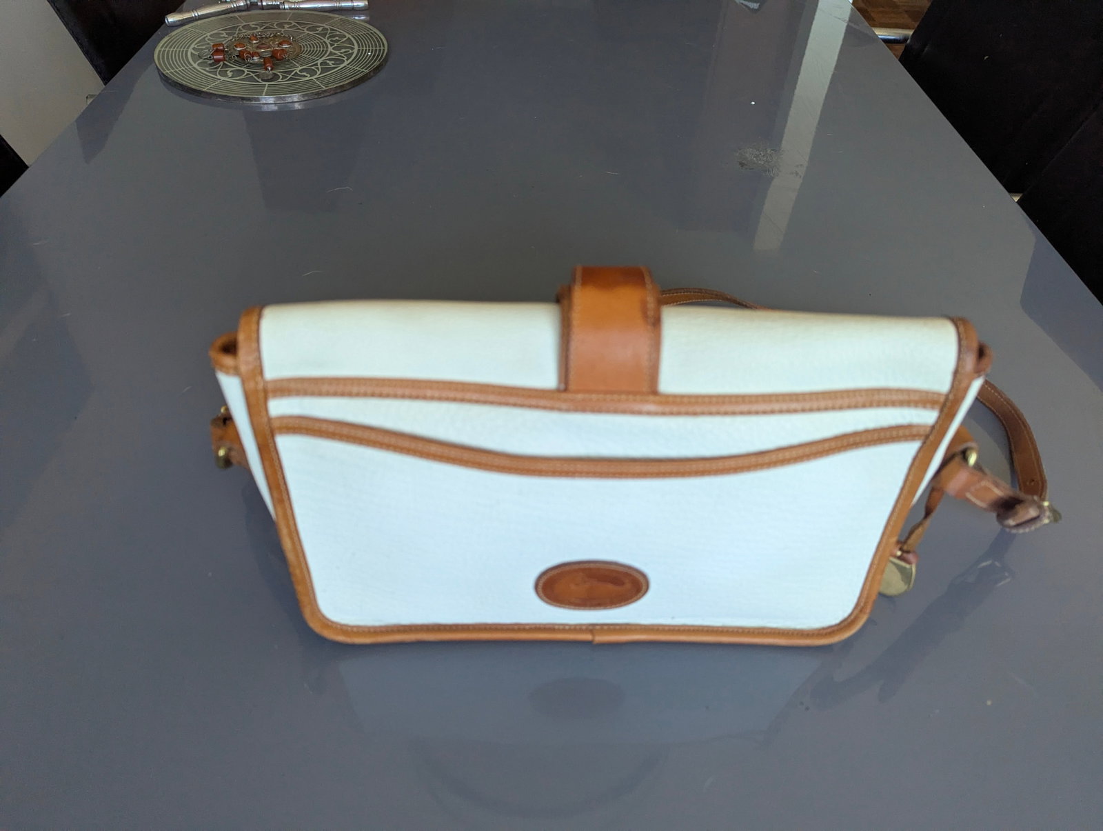 Original Dooney and Burke Equestrian Shoulder Bag - 3