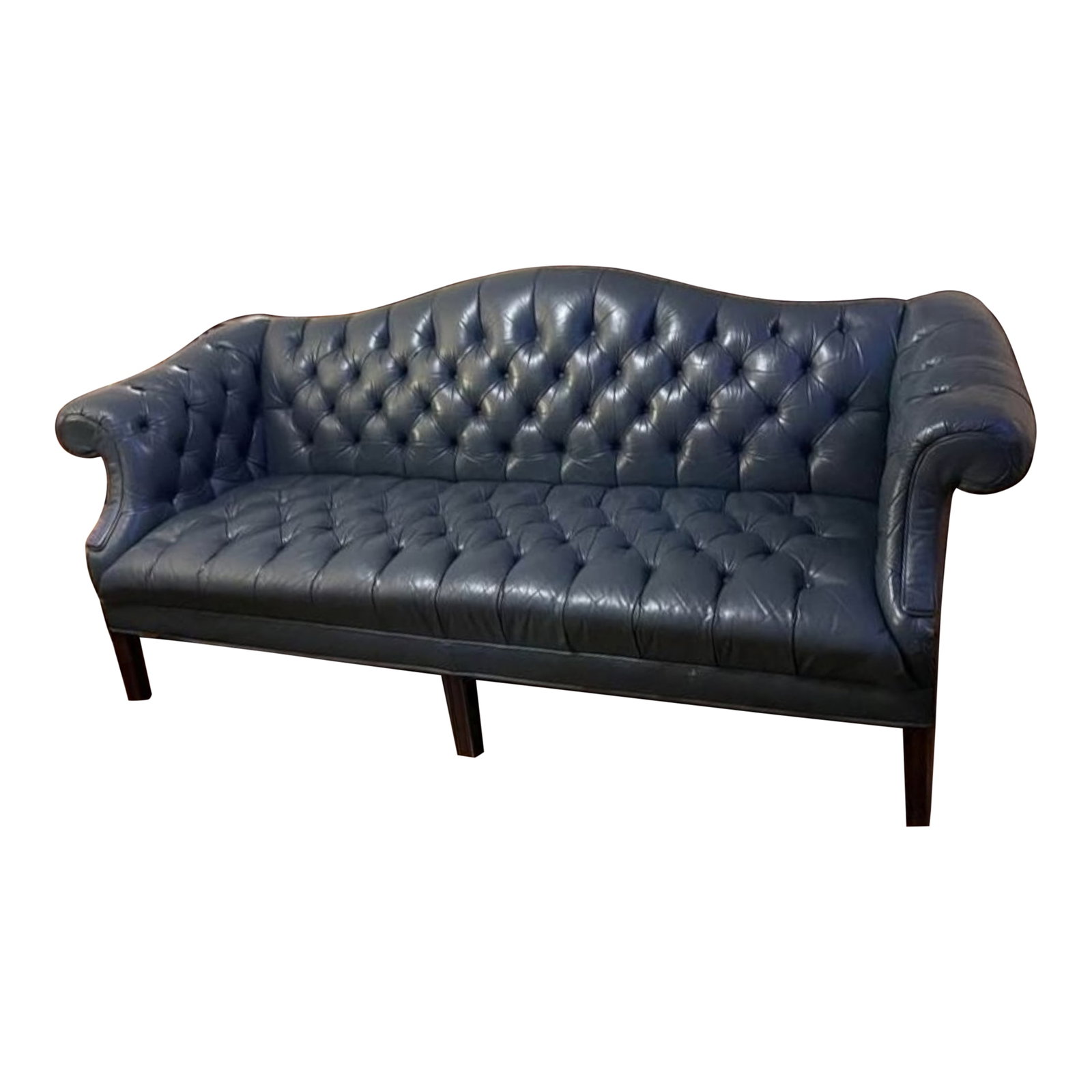 Vintage Carmel Back Chesterfield Leather Sofa by Classic Leather (1 of 5)