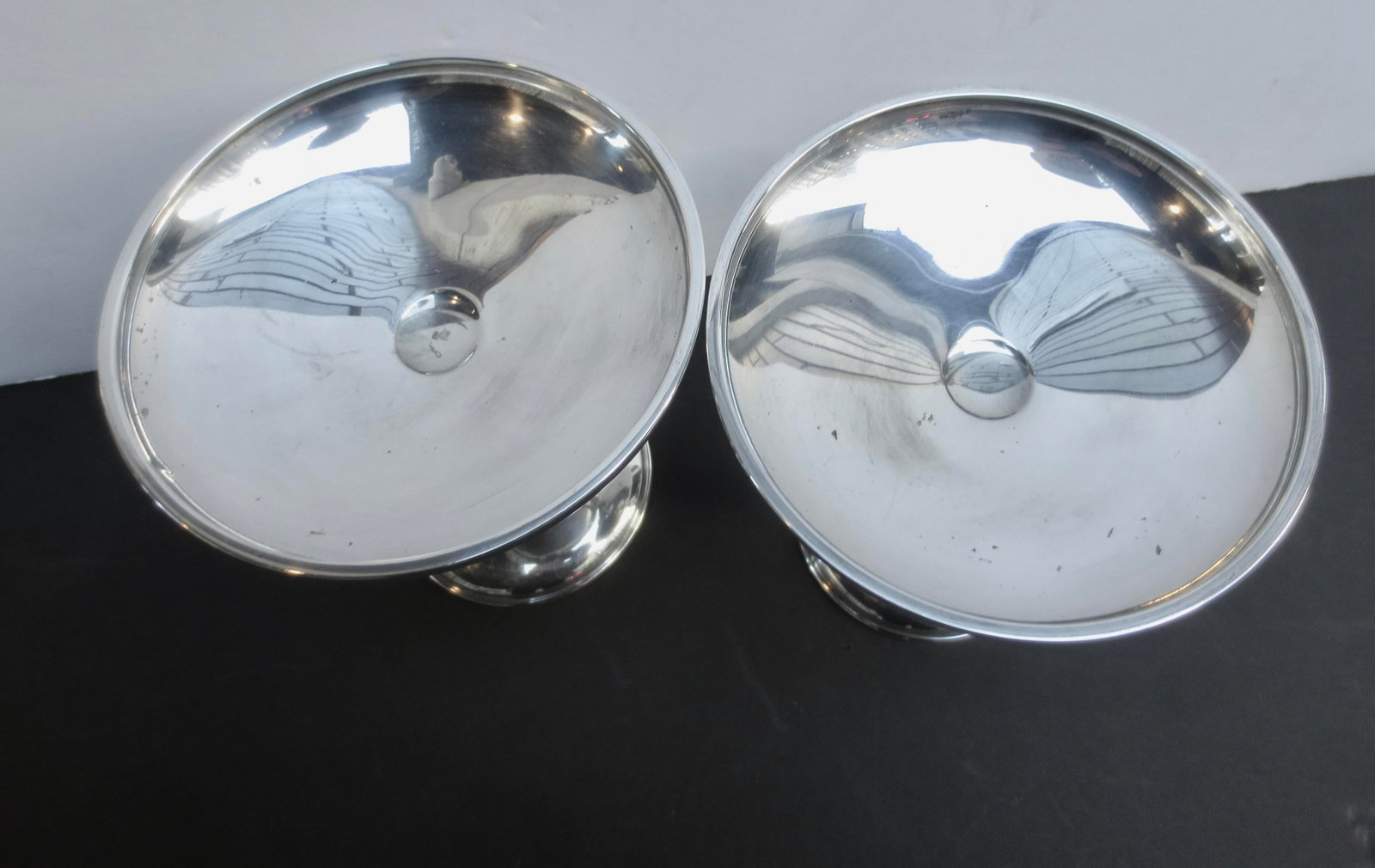 Sterling Silver Wallace Compote Stands-Pair of 2---- 24 DWT - 5