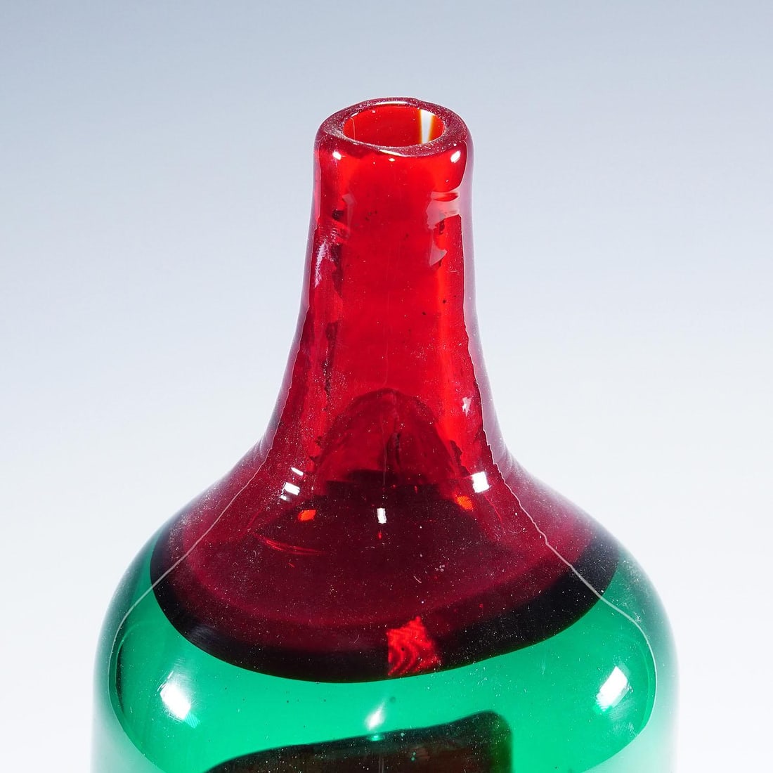 Vase 'A Fasce' by Fulvio Bianconi for Venini, Venice Murano 1950s - 7