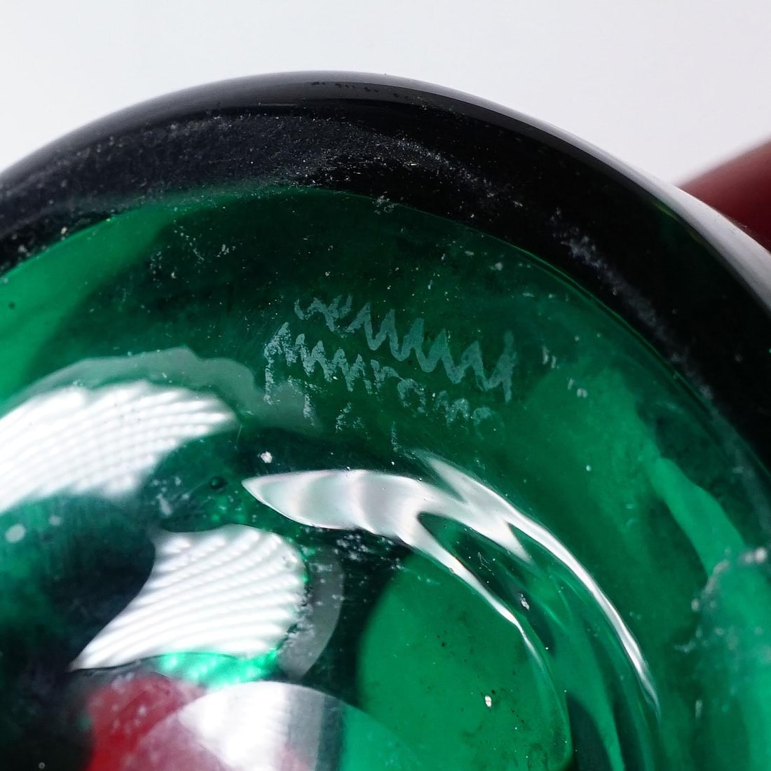 Vase 'A Fasce' by Fulvio Bianconi for Venini, Venice Murano 1950s - 9