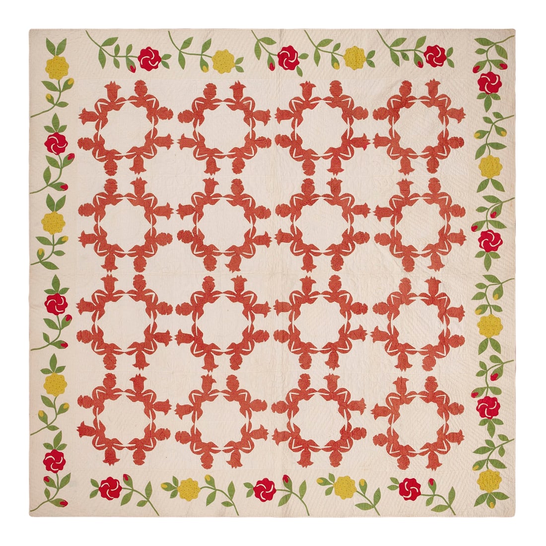 Nazmiyal Collection Antique American Quilt Textile (1 of 7)