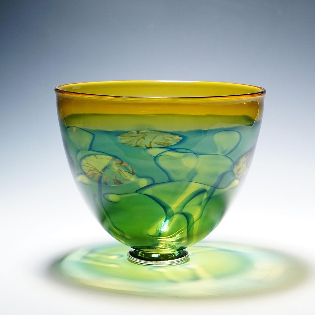 Art Glass Graal Bowl by Wilke Adolfsson, Sweden 1995 - 4