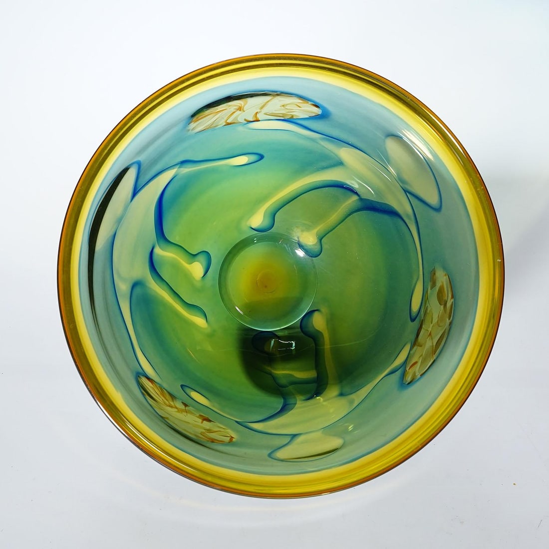 Art Glass Graal Bowl by Wilke Adolfsson, Sweden 1995 - 7