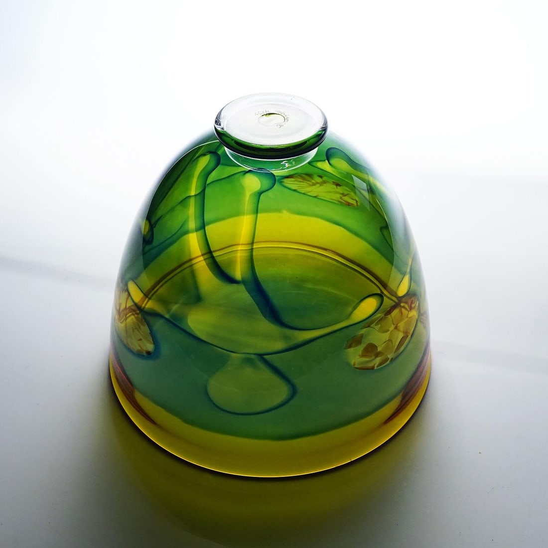 Art Glass Graal Bowl by Wilke Adolfsson, Sweden 1995 - 8