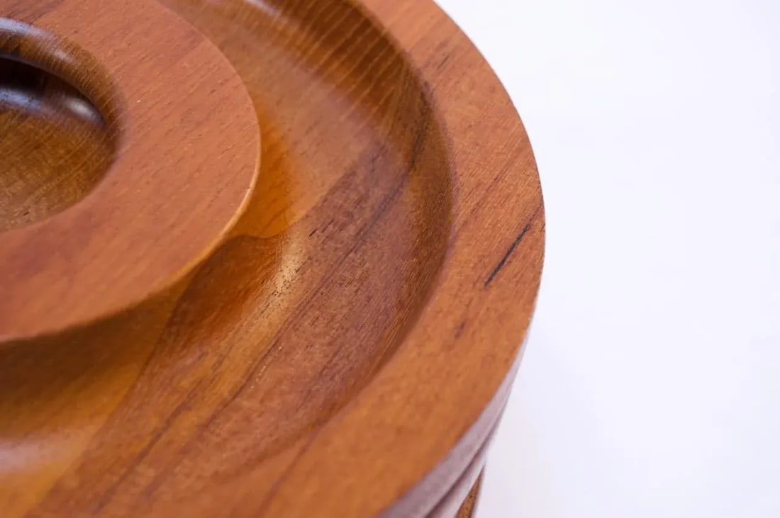 Danish Modern Teak Ice Bucket by Jens Quistgaard for Dansk - 11