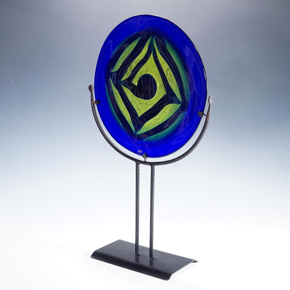 Vintage Crystal Art Glass Sculpture by Goeran Waerff for Kosta - 2