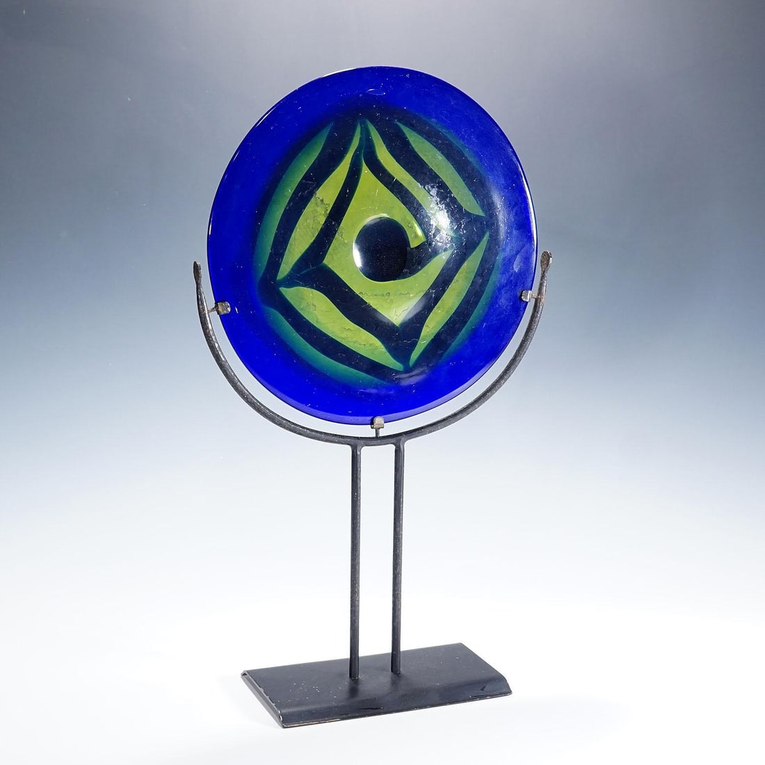 Vintage Crystal Art Glass Sculpture by Goeran Waerff for Kosta - 3