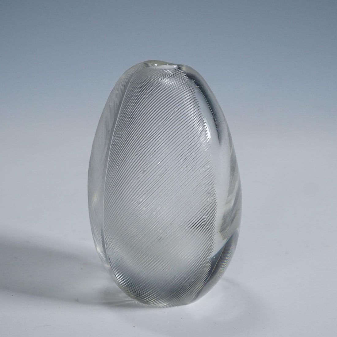 Vintage Art Glass Vase by Tapio Wirkkala for Iittala 1950s - 4