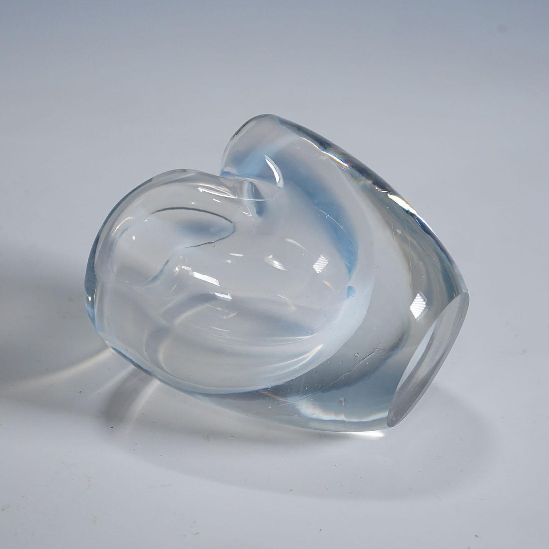 Rare Art Glass Vase by Tapio Wirkkala for Iittala 1950s - 4