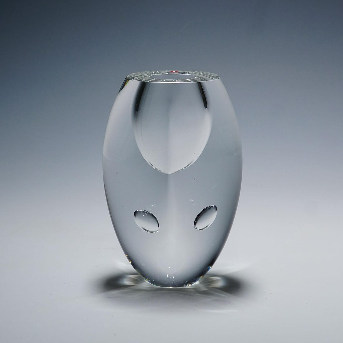 Vintage Art Glass Vase 'Claritas' by Timo Sarpaneva for Iittala - 2